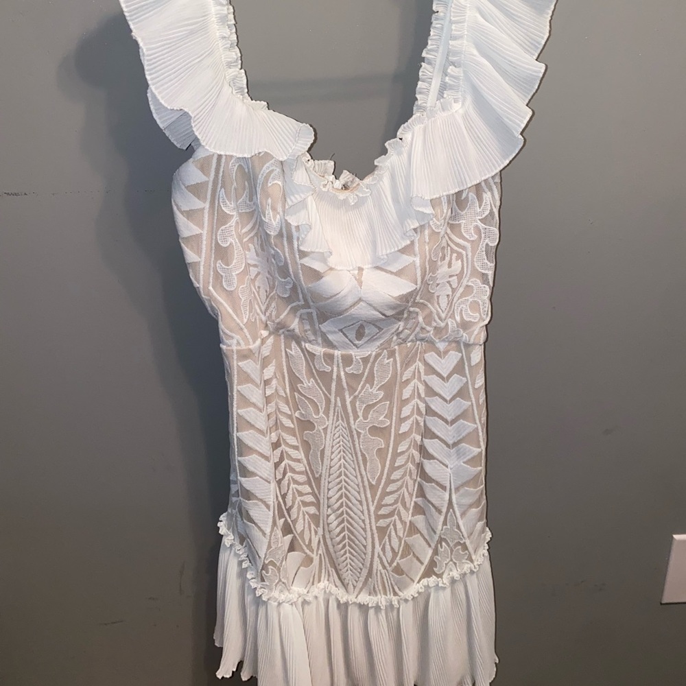 White dress